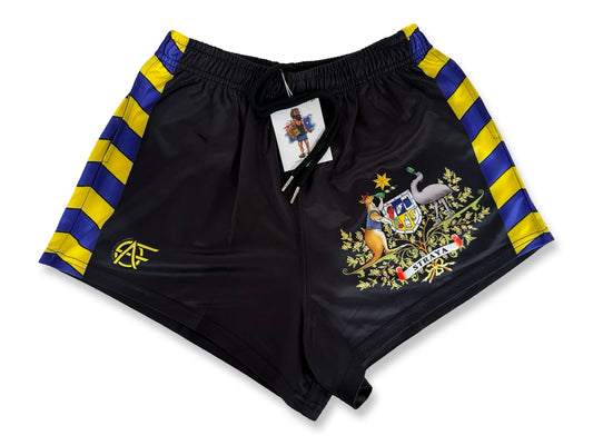 🔥NEW🔥 Aus Coat of Arms - Footy Shorts (With Pockets)