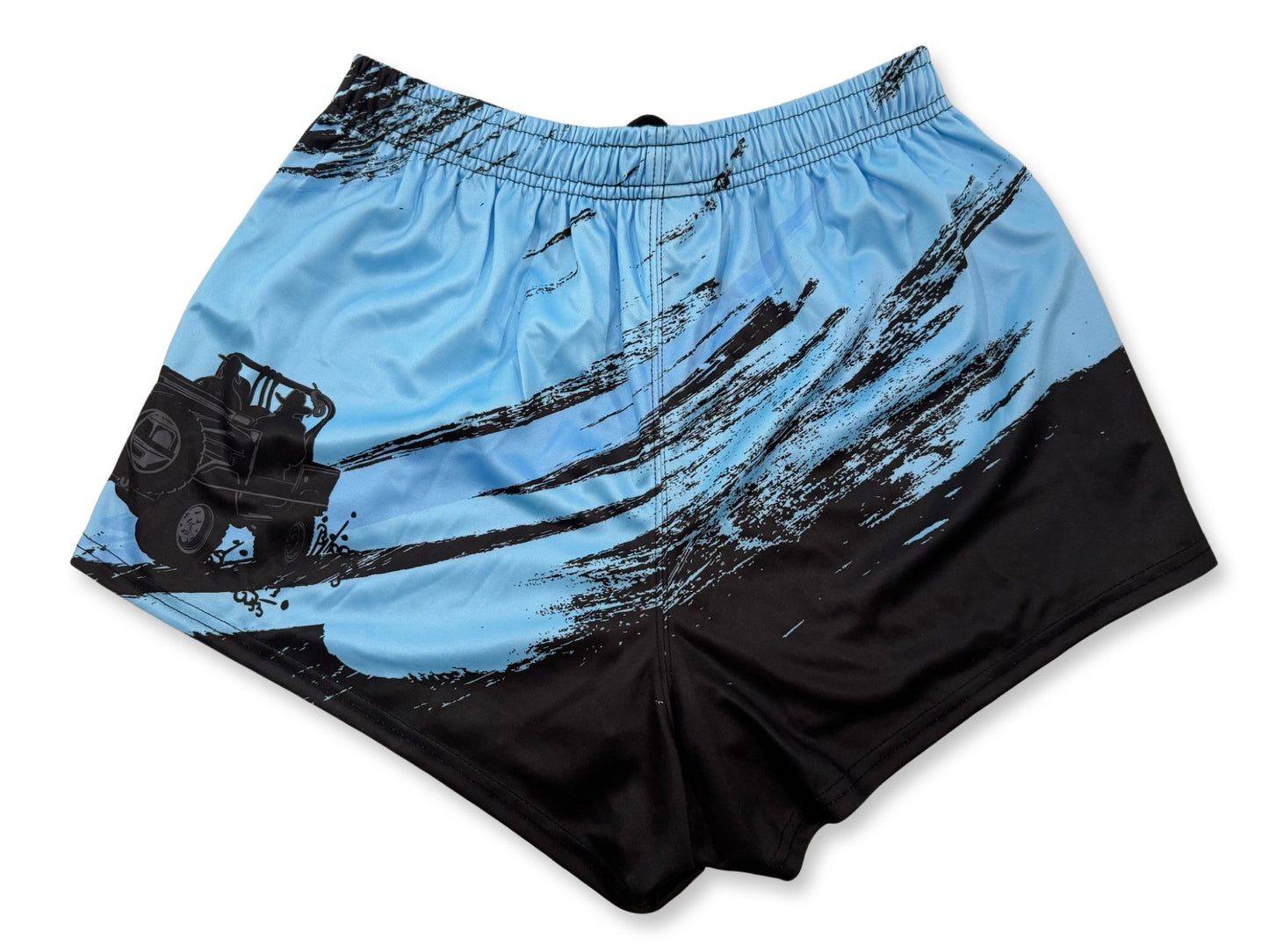 🔥NEW🔥 Bull Muster Blue Footy Shorts (With Pockets)