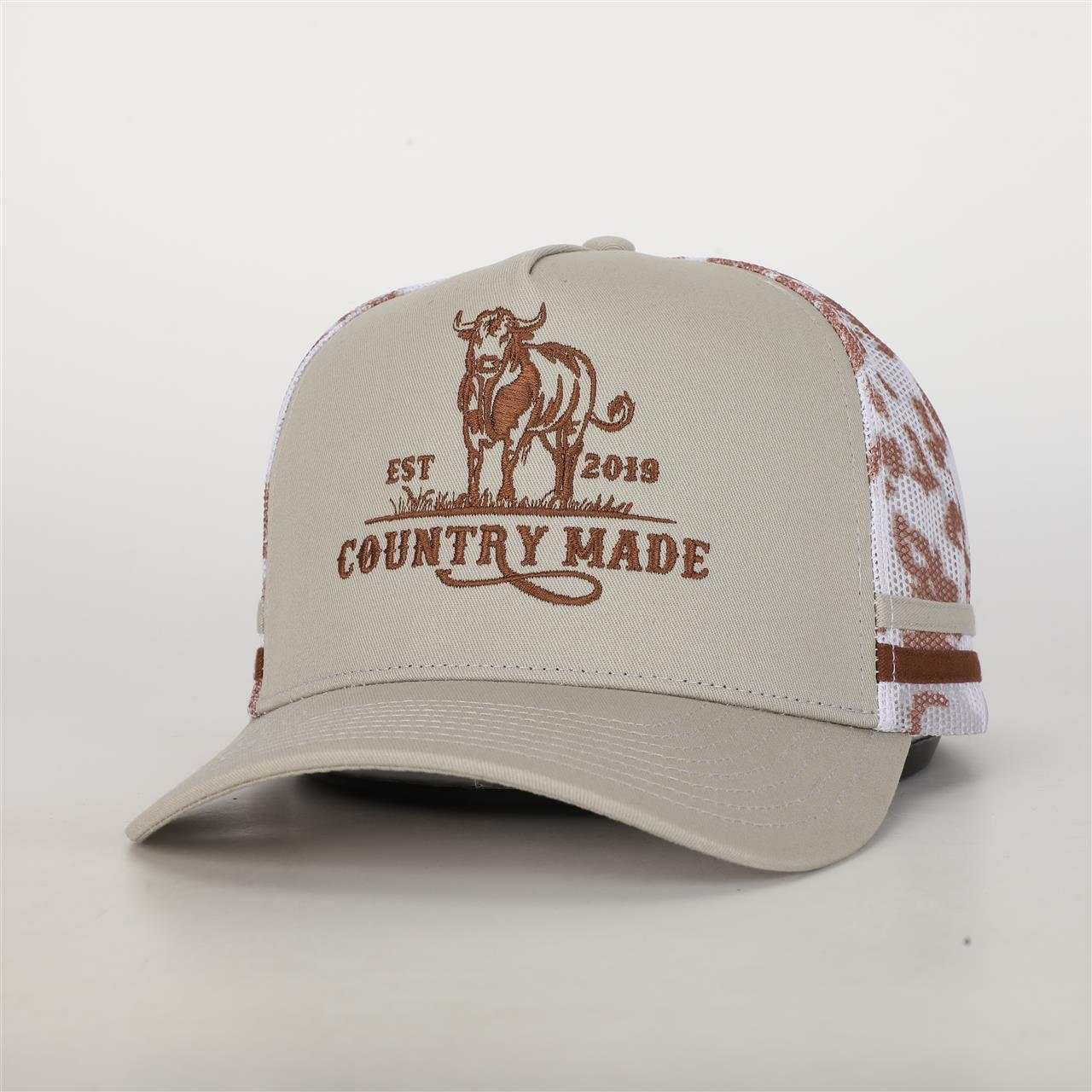 Truckers Hat, Country Made, BULL NEW