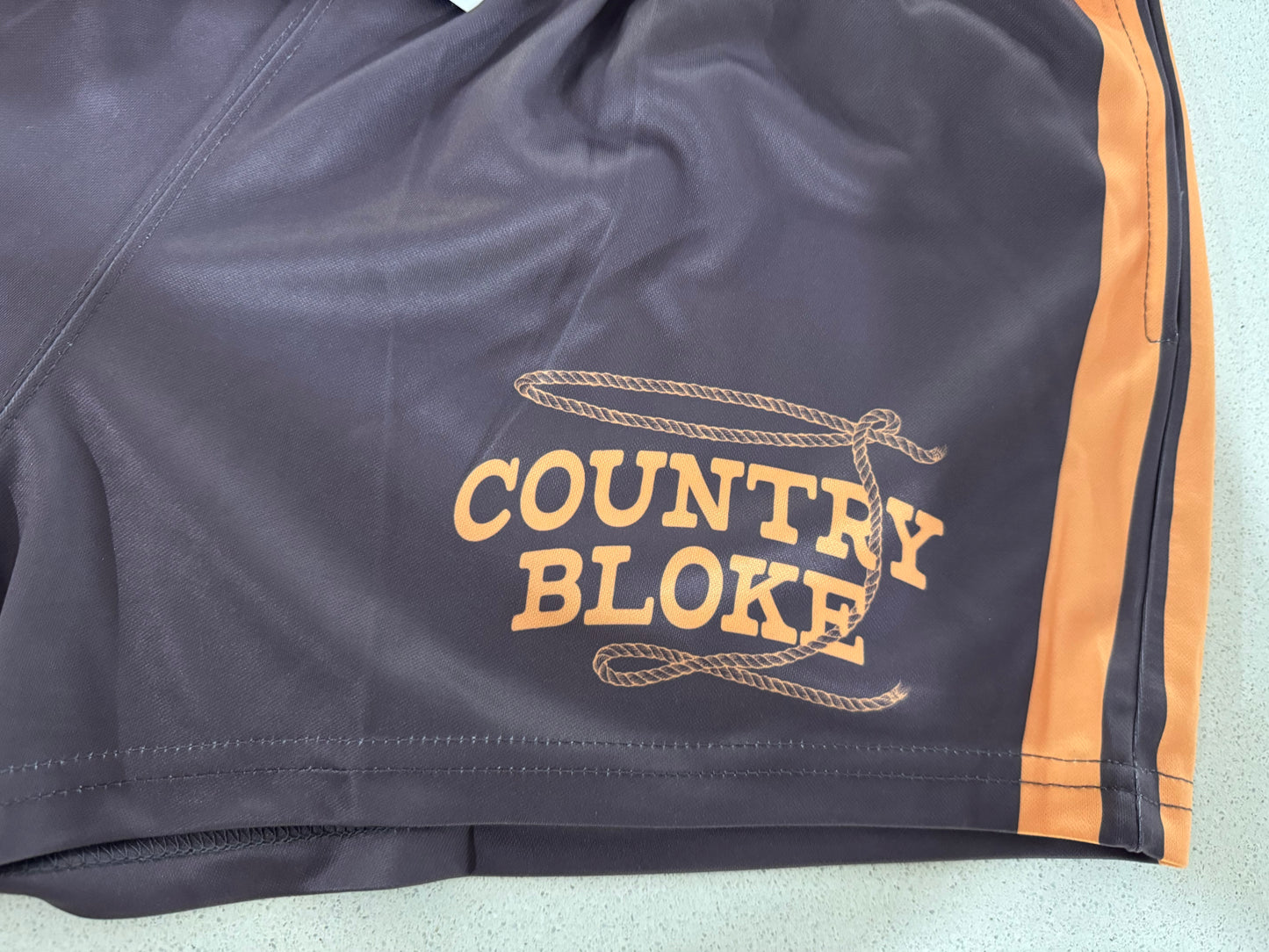 BLOKE - Country Bloke - Footy Shorts (With Pockets)