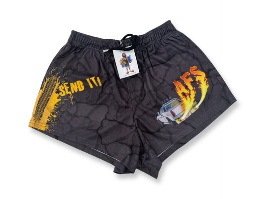 🔥NEW🔥 Key Bangin Footy Shorts (With Pockets)