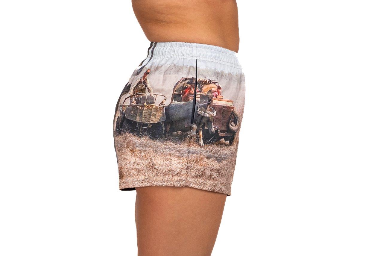 Wild Buffalo Footy Shorts (With Pockets)