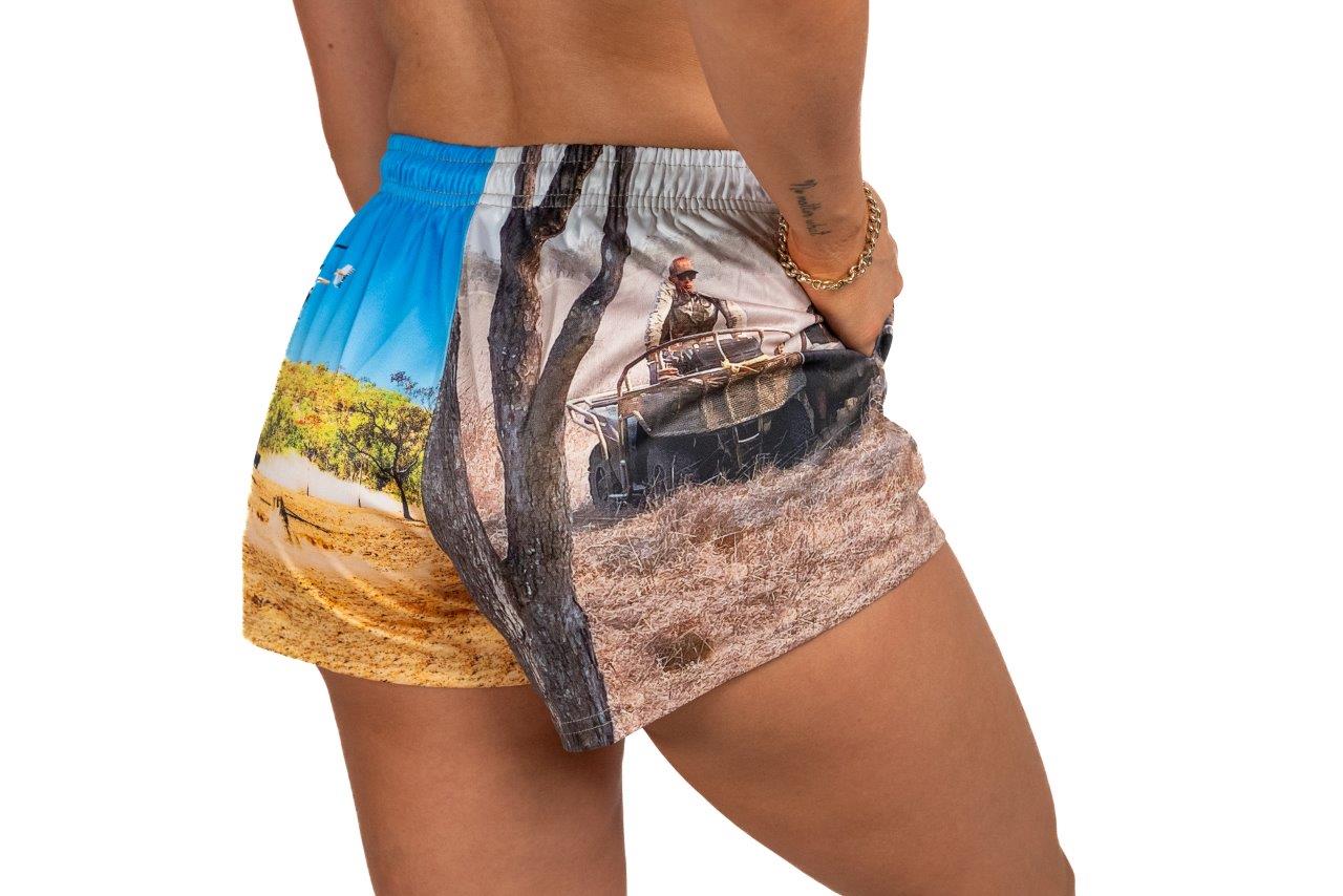 Wild Buffalo Footy Shorts (With Pockets)