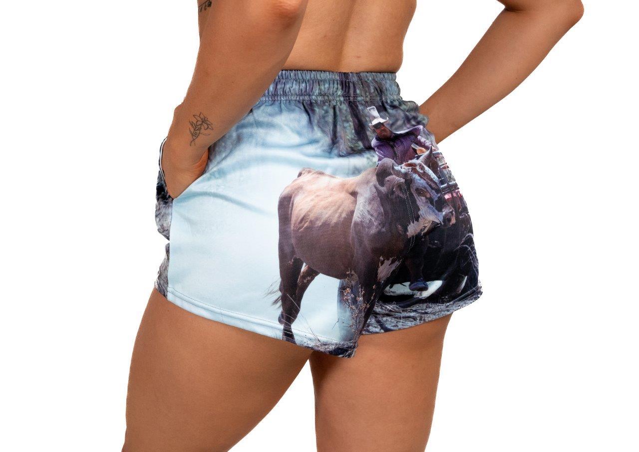 Quad Scrub Bull Footy Shorts (With Pockets)