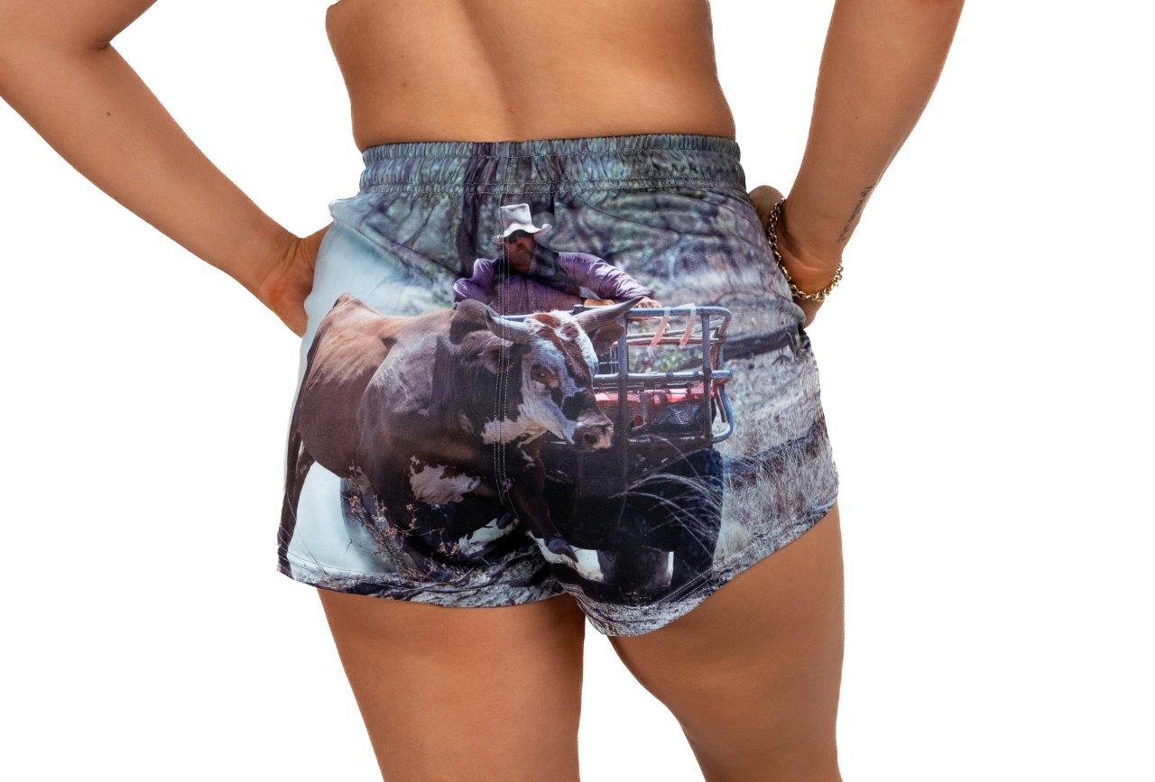 Quad Scrub Bull Footy Shorts (With Pockets)