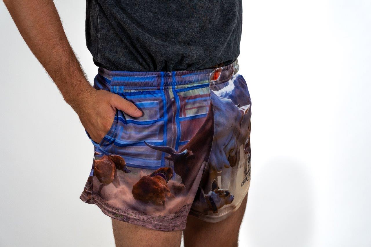 Working Dogs Footy Shorts (With Pockets)