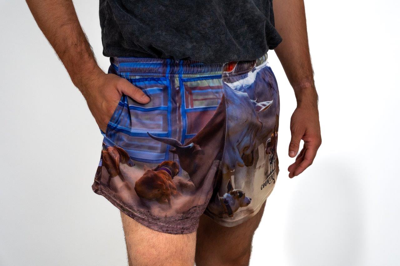 Working Dogs Footy Shorts (With Pockets)