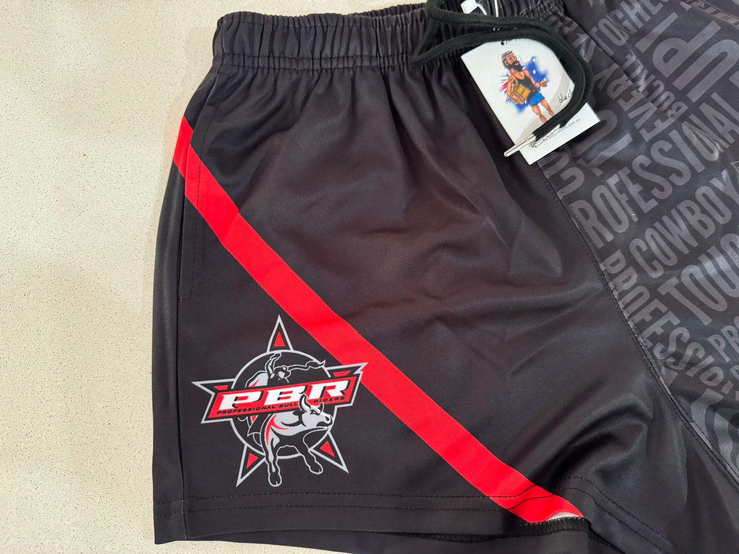 🔥NEW🔥 OFFICIAL PBR Footy Shorts (With Pockets)