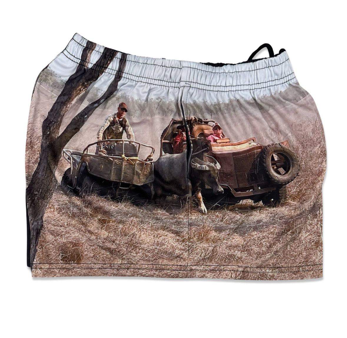 Buffalo Muster - Footy Shorts (With Pockets)