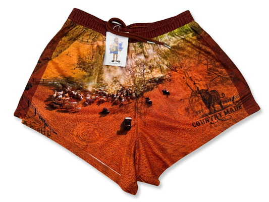 Mustering - Footy Shorts (With Pockets)