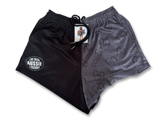 Thongs Footy Shorts (With Pockets)