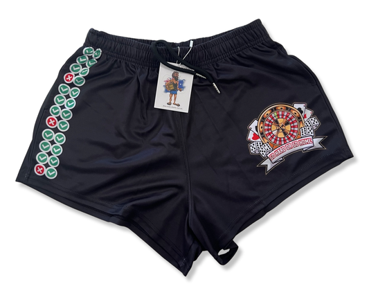 Punter, Gambling Footy Shorts (With Pockets)