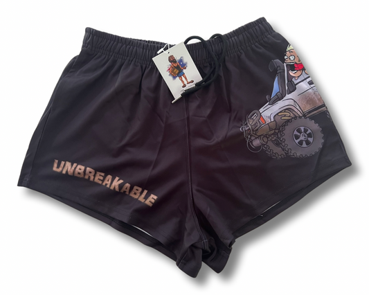 UNBREAKABLE, Hilux- Footy Shorts (With Pockets)