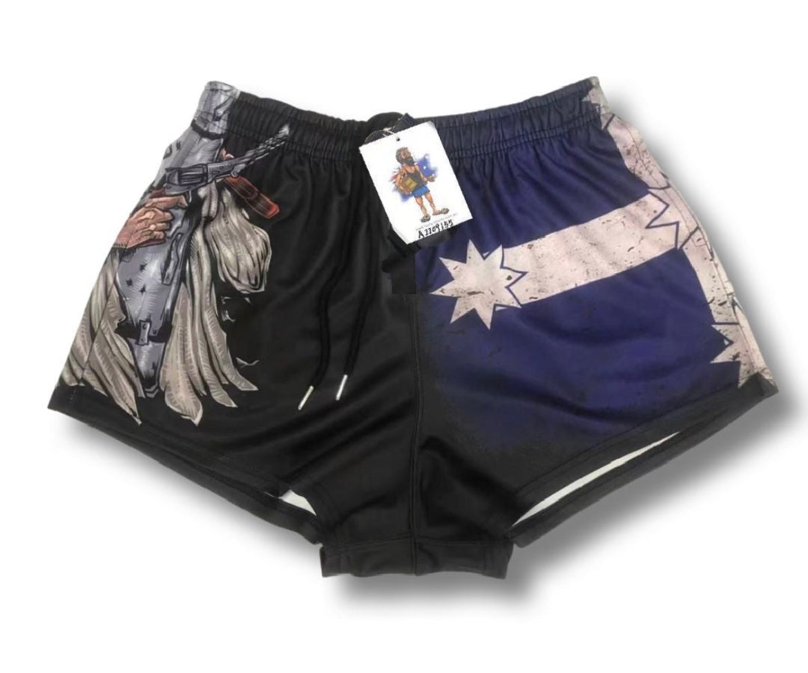 Such is life, NED KELLY Footy Shorts (With Pockets)